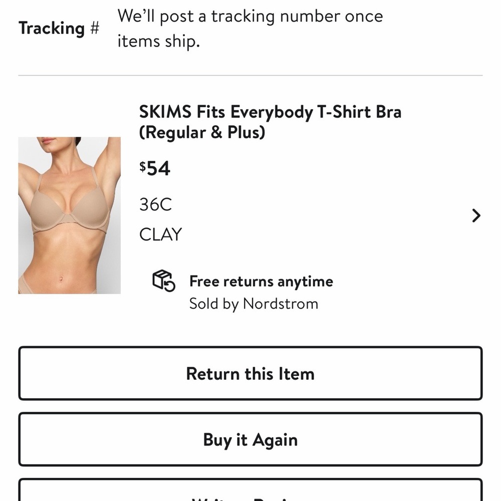 SKIMS Fits everybody bra - Picture 4 of 15